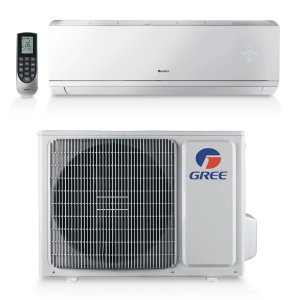Gree 2.5 ton 30,000 BTU Live+ 16 SEER Wall Mount Mini Split Air Conditioner Heat Pump (230v)