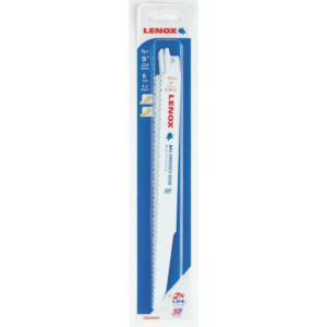 LENOX 20582956R 9" x 6 Metal Cutting Wood Reciprocating Saw Blades 18 TPI 5 Pack