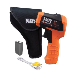 Klein Tools IR10 20:1 Dual Laser Infrared Thermometer with Case