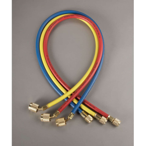 Yellow Jacket 22986 3-PAK (RYB) 72″ Plus II Hoses with Sealright Fittings