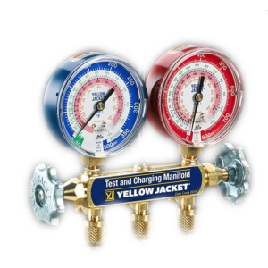 Yellow Jacket 42001 Series 41 Manifold Only R-22/404A/410A
