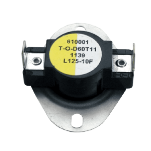 Supco L125-10 Heater Limit Thermostat Thermo-disc Open On Rise