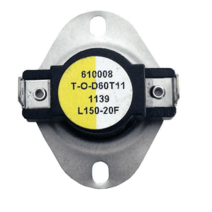 Supco L150-20 Heater Limit Thermostat Thermo-disc Open On Rise