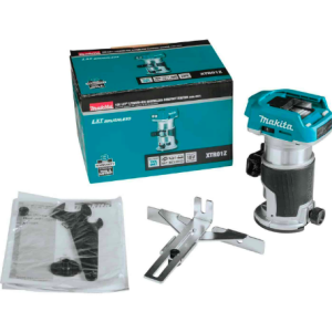 Makita®  XTR01Z 18V LXT® Lithium‑Ion Brushless Cordless Compact Router, Tool Only