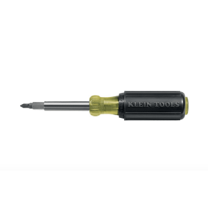 Klein Tools 32477 10-in-1 Screwdriver/Nut Driver with Cushion Grip