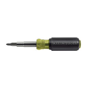 Klein Tools 32500 11-in-1 Multi Bit Screwdriver/Nut Driver with Cushion Grip Multi Purpose