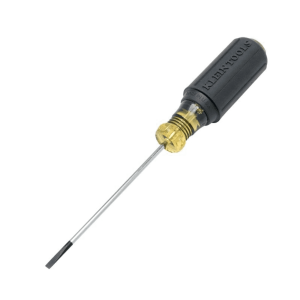 Klein Tools 612-4 1/8" x 4" Cabinet Tipped Terminal Block Screwdriver
