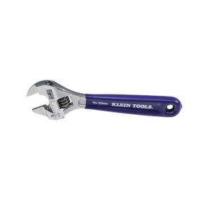 Klein Tools D86932 4" Slim-Jaw Adjustable Wrench