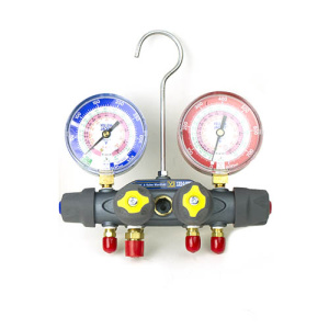 Yellow Jacket 49963 4-Valve Charging Manifold