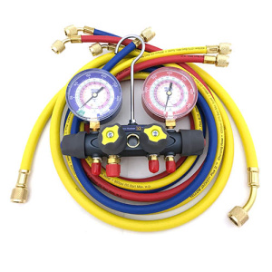 Yellow Jacket 49967 Titan 4-Valve Test and Charging Manifold