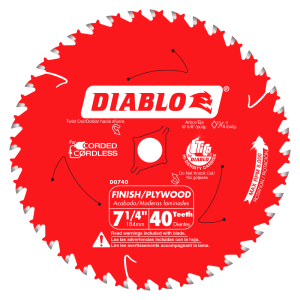 Diablo Finish Saw Blade