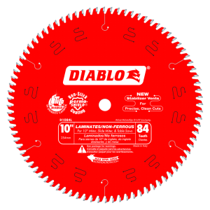 Diablo D1084L 10 in. x 84 Tooth Laminates & Non-Ferrous Metals Saw Blade