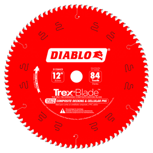 Diablo D1284CD 12 in. x 84 Tooth Composite Material/Plastics