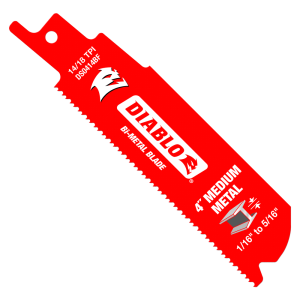 Diablo Bi-Metal Recip Blade for Medium Metal Cutting