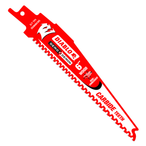 Diablo Carbide Recip Blade for Nail-Embedded Wood
