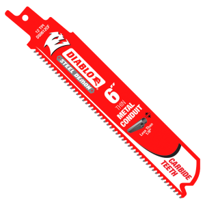 Diablo Carbide Blades for Thin Metal Conduit Cutting
