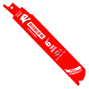 Diablo Bi-Metal Recip Blade for Thin Metal Thin Metal