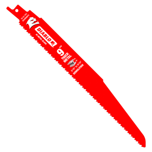 Diablo Bi-Metal Recip Blade for Thick Metal/Demolition 9" 8/10TPI