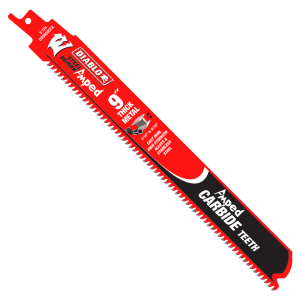 Diablo Amped™ Carbide Blades for Thick Metal Cutting 9" 8TPI