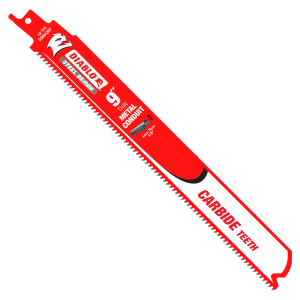 Diablo Carbide Blades for Thin Metal Conduit Cutting 9" 12TPI