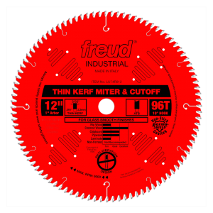 Freud LU74R012 12" Thin Kerf Ultimate Cut-Off Blade
