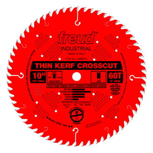 Freud LU88R010 10" Thin Kerf Fine Finish Crosscut Blade