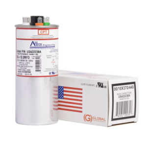 AMERICAN RADIONIC OVAL RUN CAPACITOR - USA2223BA