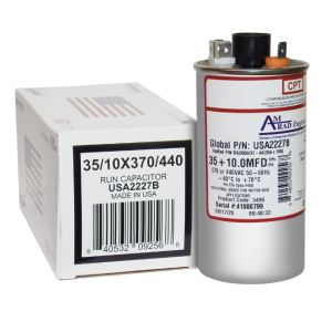 AMERICAN RADIONIC OVAL RUN CAPACITOR - USA2272B