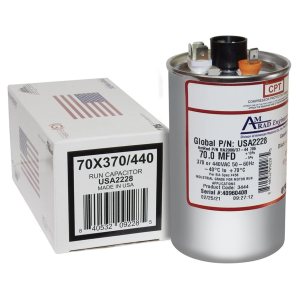 AMERICAN RADIONIC OVAL RUN CAPACITOR - USA2228