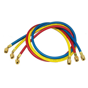 Yellow Jacket 21985 PLUS II 1/4" Charging Hose Set with Double Barrier Protection Main
