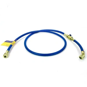 Yellow Jacket 60 in. Blue Plus II 1/4 in. Hose with Flex Flow Valve - 25260 Main