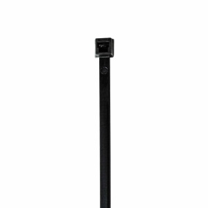 BL36H0-L 36-inch Heavy-Duty Black Cable Ties (175 lb) – UV-resistant, pack of 50, ideal for industrial, automotive, and outdoor use.