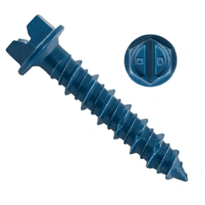 Blue Ultracon +1/4" x 1-3/4" Hex Washer Head Screw Main
