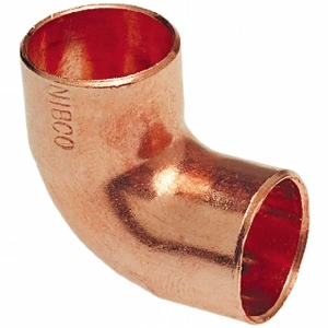 COPPER ELBOW FITTING 90 DEGREE 3/8" CEF90D34 Main