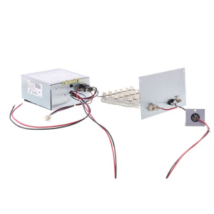 The Heat Kit 5kW with Circuit Breaker for Rheem RXQJ-C05J is an essential accessory designed to provide additional heating capacity for Rheem’s RXQJ-C05J heat pump units. This heat kit is a perfect solution for those looking to enhance their HVAC system’s heating power, ensuring consistent warmth during cold weather. With a 5kW heating capacity, it offers efficient and reliable heating, complementing your existing system to provide optimal comfort year-round. This heat kit includes an integrated circuit breaker for added protection, ensuring safe operation and protecting your system from electrical faults. The unit is easy to install and is fully compatible with the Rheem RXQJ-C05J, offering a seamless integration that enhances your system's overall performance. The 5kW power output provides the perfect amount of supplemental heat, making it ideal for areas with colder climates or where additional heating is necessary to maintain a comfortable temperature. Constructed with high-quality materials, the heat kit is built to last, offering long-lasting reliability and efficiency. Whether you're upgrading an existing system or installing a new one, this Rheem heat kit is designed to deliver exceptional performance and durability, making it the perfect choice for homeowners or businesses seeking a cost-effective and efficient way to heat their spaces. MaIn
