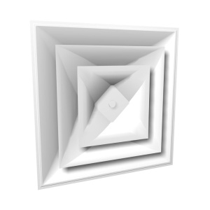 Conical Square Grill 23¾" x 4⅜" x 23¾" (CSG23344382334) Main
