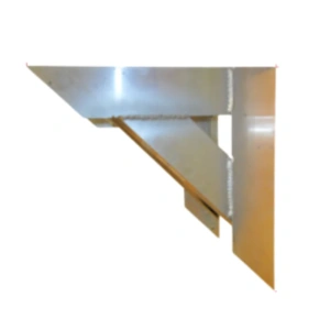F&L Aluminum Wall Bracket Kit 364860 & 3642 & 242432 & 3636 Main