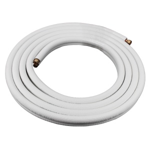 ICOOL ⅜x⅝x½x15 FT. & 25FT. Insulated Coil Copper Pipe Line Set for Mini Split B385812015F Main
