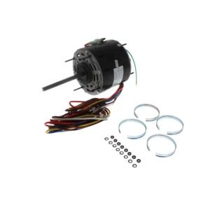 5.5 inch direct drive blower motor 1/6 to 1/2 HP, 115V, 1075 RPM HVAC replacement part