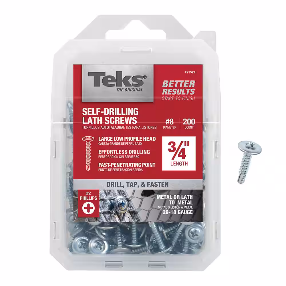 Lath Screw Self-Drilling 3/4" - Model 21524 Main
