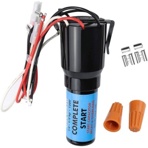 GS GEC410 Potential Relay & Start Capacitor Combo for 1/4–1/3 HP Motors Main
