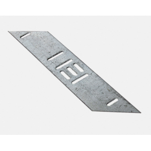 DC150 Duct Grille Clip – 1" x 5-7/8" Galvanized Steel, 26 Gauge