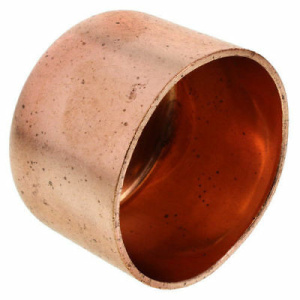 CEC34 – 3/4″ Copper End Cap | Sweat Connection | Lead-Free Wrot Copper | High-Pressure Rated