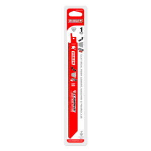Diablo DS0930DGX – 9″ Diamond Grit Reciprocating Saw Blade | Cast Iron, Fiber Cement, Masonry & Fiberglass Cutting