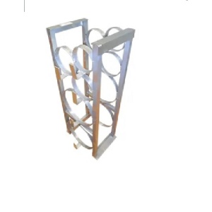 F&L FLTS230 Aluminum Tank Holder Stand – Heavy-Duty, Weather-Resistant, Universal Fit