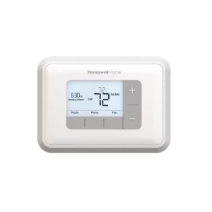 Front View of Honeywell T3 Programmable Thermostat Model RTH6360 with Backlit Display