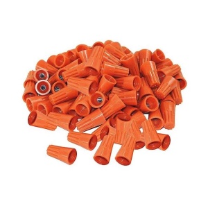 MA-Line Twist-On Orange Wire Connectors 100-Pack MA01020-3 Front View