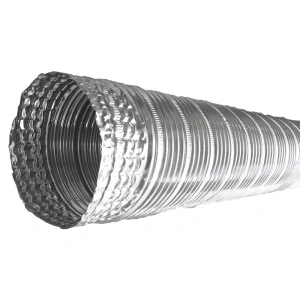 BUILDERS BEST AIR DUCT UNCOMPRESSED THERMOFIN 4" X 8' T1104