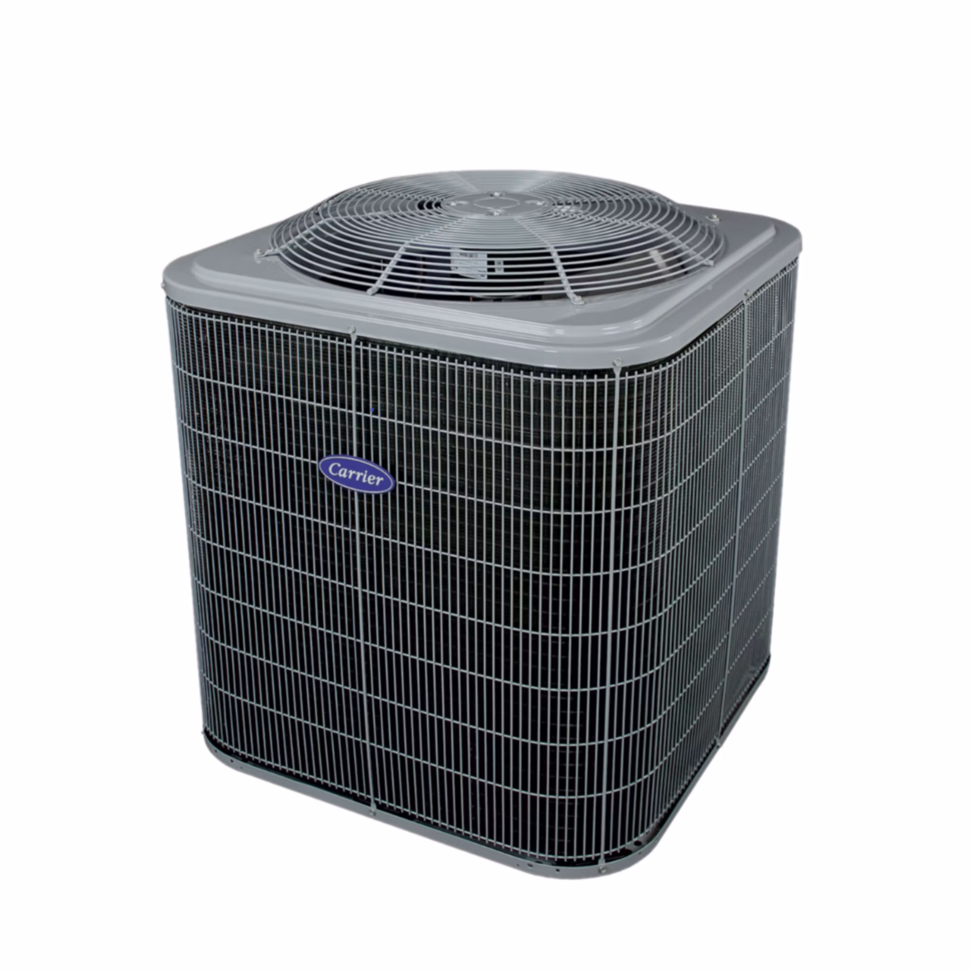 Carrier Comfort 2 ton R-454B residential air conditioner outdoor condensing unit