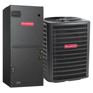Goodman 5 ton HVAC system bundle condenser air handler heater kit